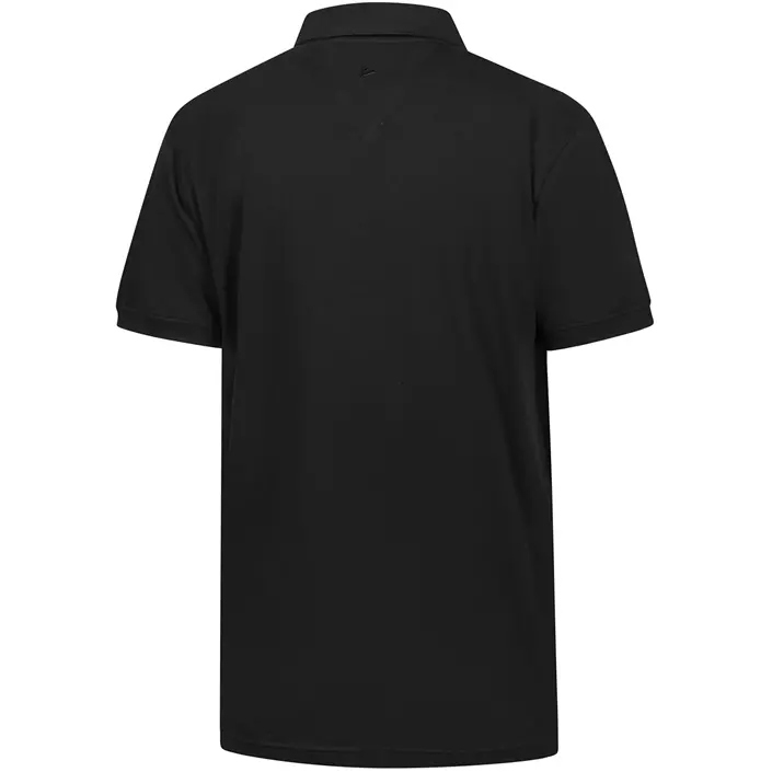NewTurn Luxury Stretch Polo T-skjorte, Svart, large image number 2