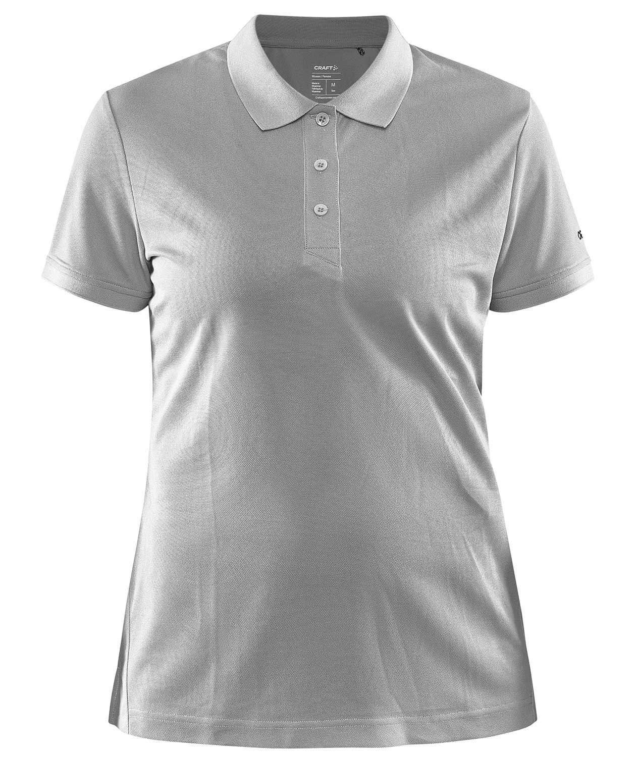 Craft Core Unify women's polo shirt, Grey Melange, Grey Melange, swatch
