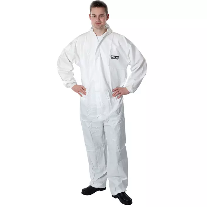 OX-ON disposable coverall, White, large image number 0