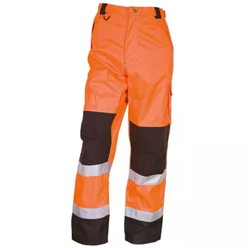 Elka Visible Xtreme Work trousers, Hi-Vis Orange/Black