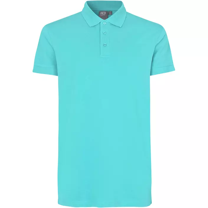 ID Stretch Polo T-shirt, Mint, large image number 0