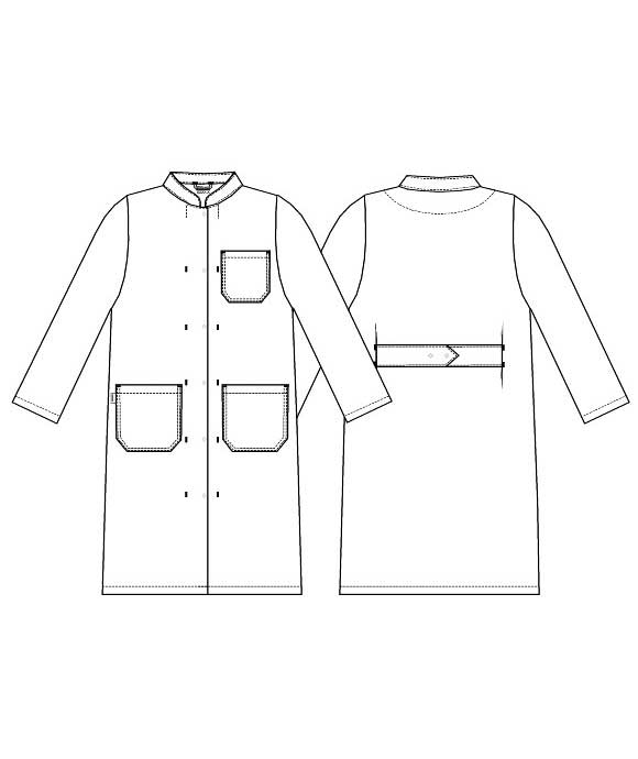 Kentaur Damen Kittel, Wei&szlig;, Wei&szlig;, large image number 2