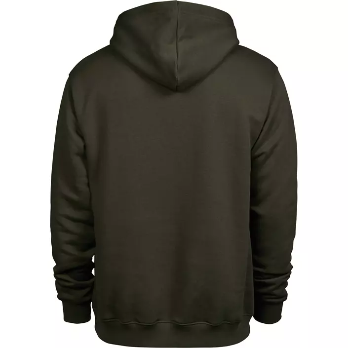 Tee Jays sweatshirt / hettegenser, Mørke oliven, large image number 2