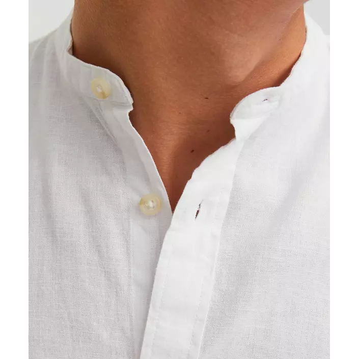 Jack & Jones JJESUMMER skjorte med lin, White, large image number 3