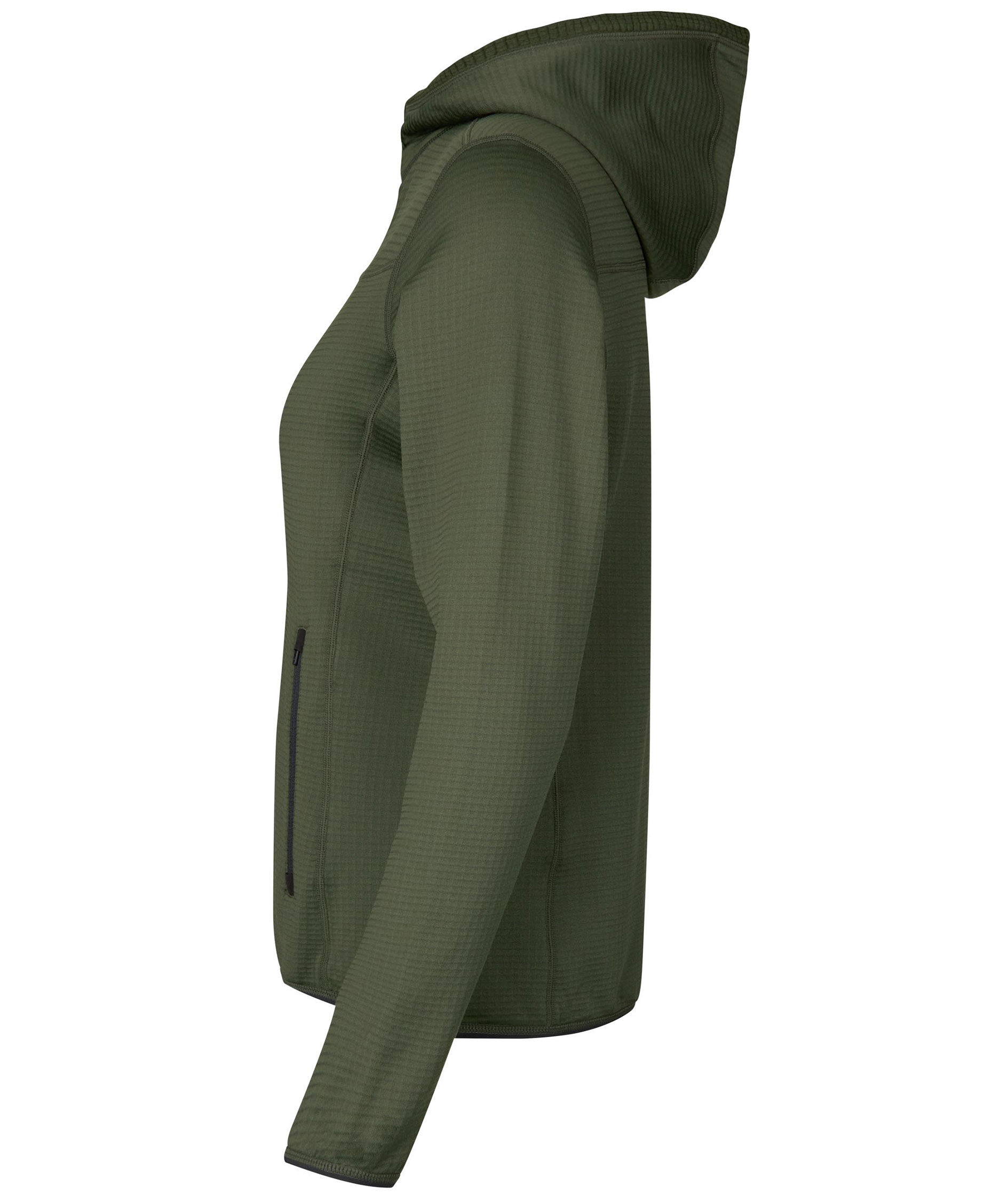 ID Stretch Komfort women's fleece sweater, Olive Green, large image number 2
