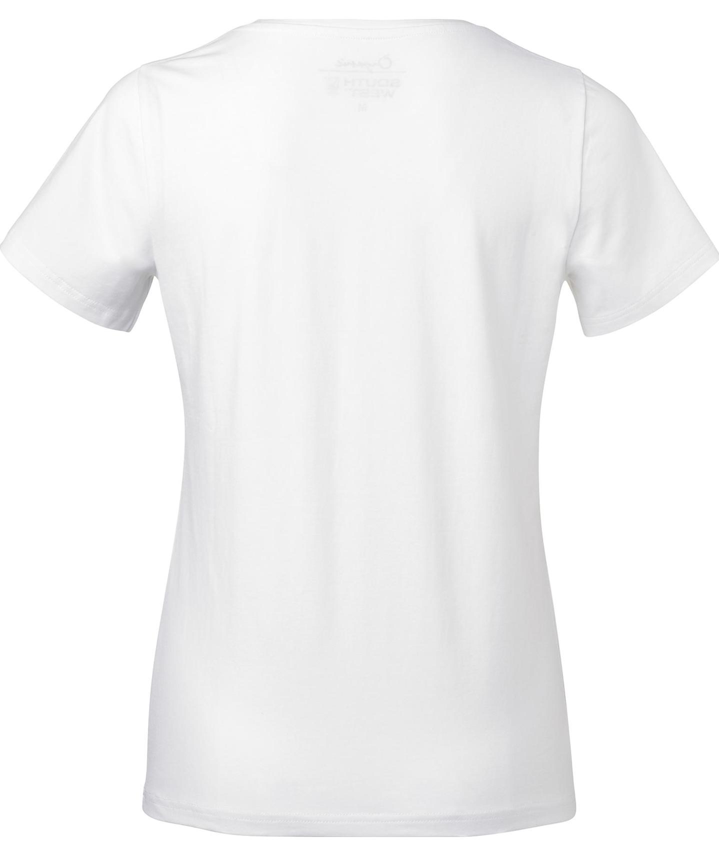 South West Scarlet dame T-skjorte, White