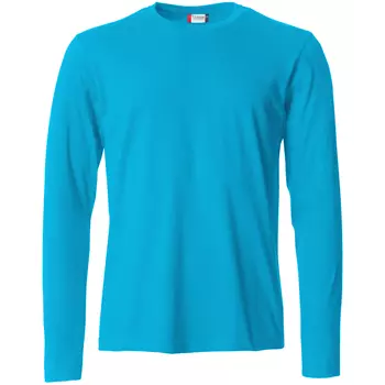 Clique Basic-T long-sleeved t-shirt, Turquoise