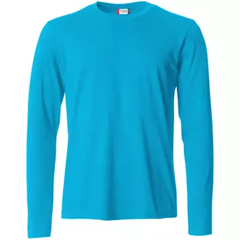 Clique Basic-T långärmad T-shirt, Turquoise