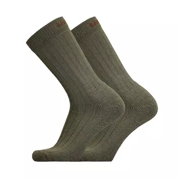 UphillSport Kaldo socks with merino wool, Green