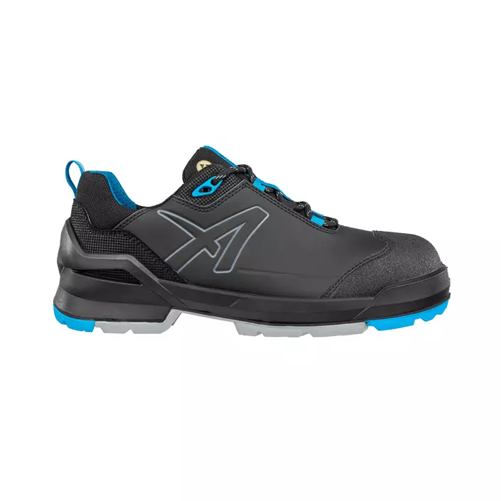 Albatros Taraval low skyddsskor S3L 12 cm bred, Black/Blue, large image number 0