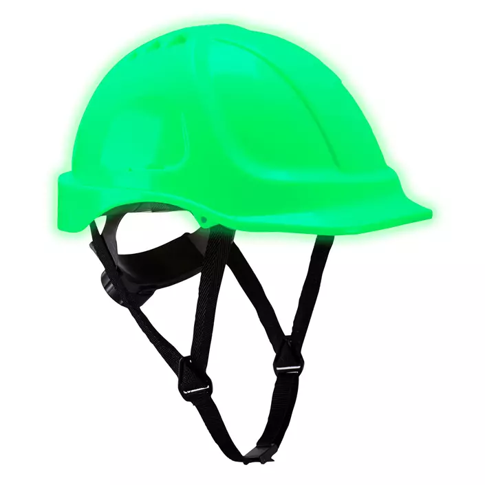 Portwest PG54 Endurance Glowtex safety helmet, White, large image number 2
