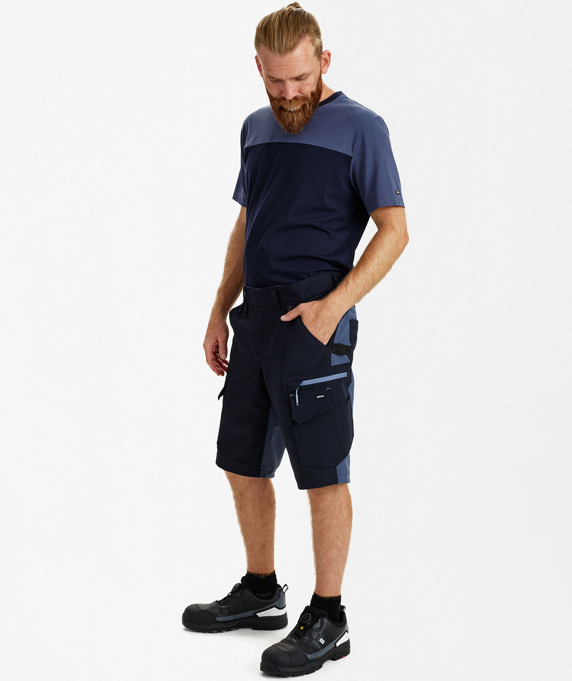 Engel Entire shorts full stretch, Deep Blue/Dark Sea, large image number 2