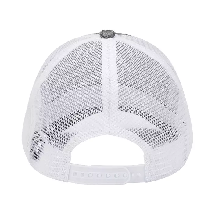 Karlowsky Trucker mesh cap, Grey Melange/White, Grey Melange/White, large image number 2