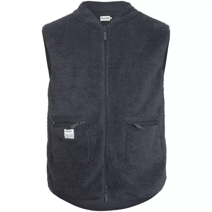 Resteröds pälsfiberväst, Navy, large image number 0