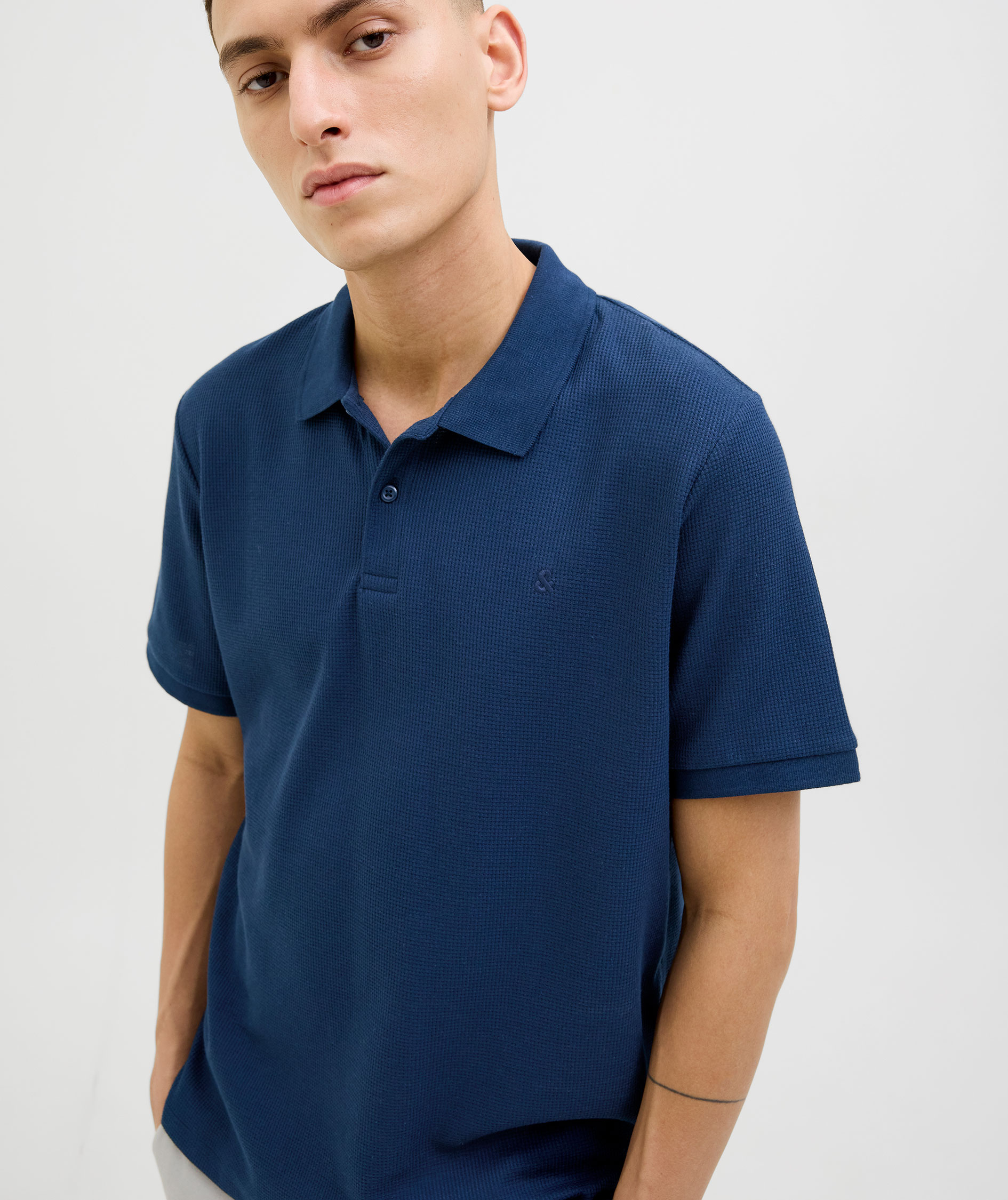 Jack & Jones JJEAUSTIN Polo T-skjorte, Navy Blazer, large image number 5