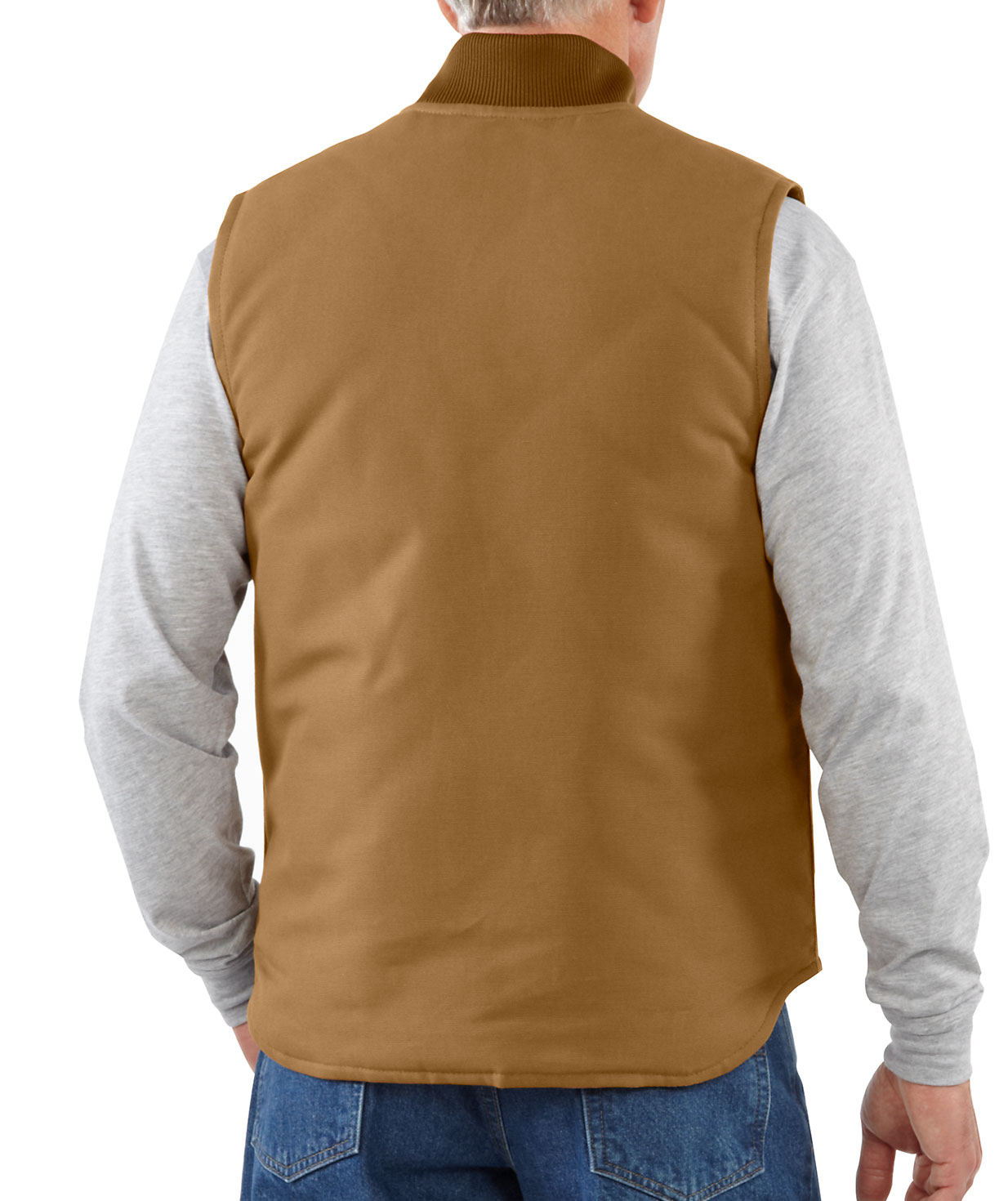 Carhartt V01 vest med for, Carhartt Brown, large image number 3