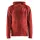 Blåkläder hoodie 3D, Bränd Röd, Bränd Röd, swatch
