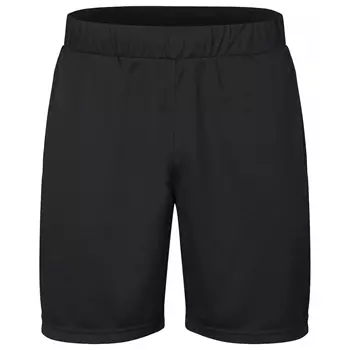 Clique Basic Active  Shorts, Schwarz