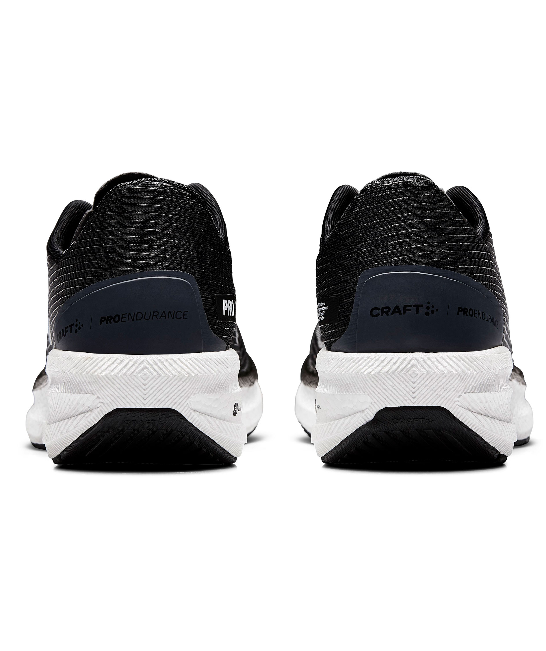 Craft PRO Endur Distance running shoes, Black/white, large image number 2