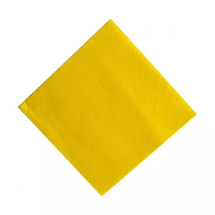 Abena perforerad wettex-duk, Gul, large image number 0