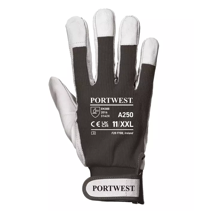 Portwest A250 Tergsus work gloves, Black, large image number 1