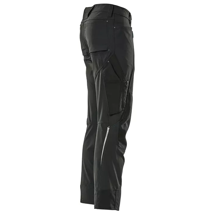Mascot Advanced work trousers full stretch, Black, large image number 2