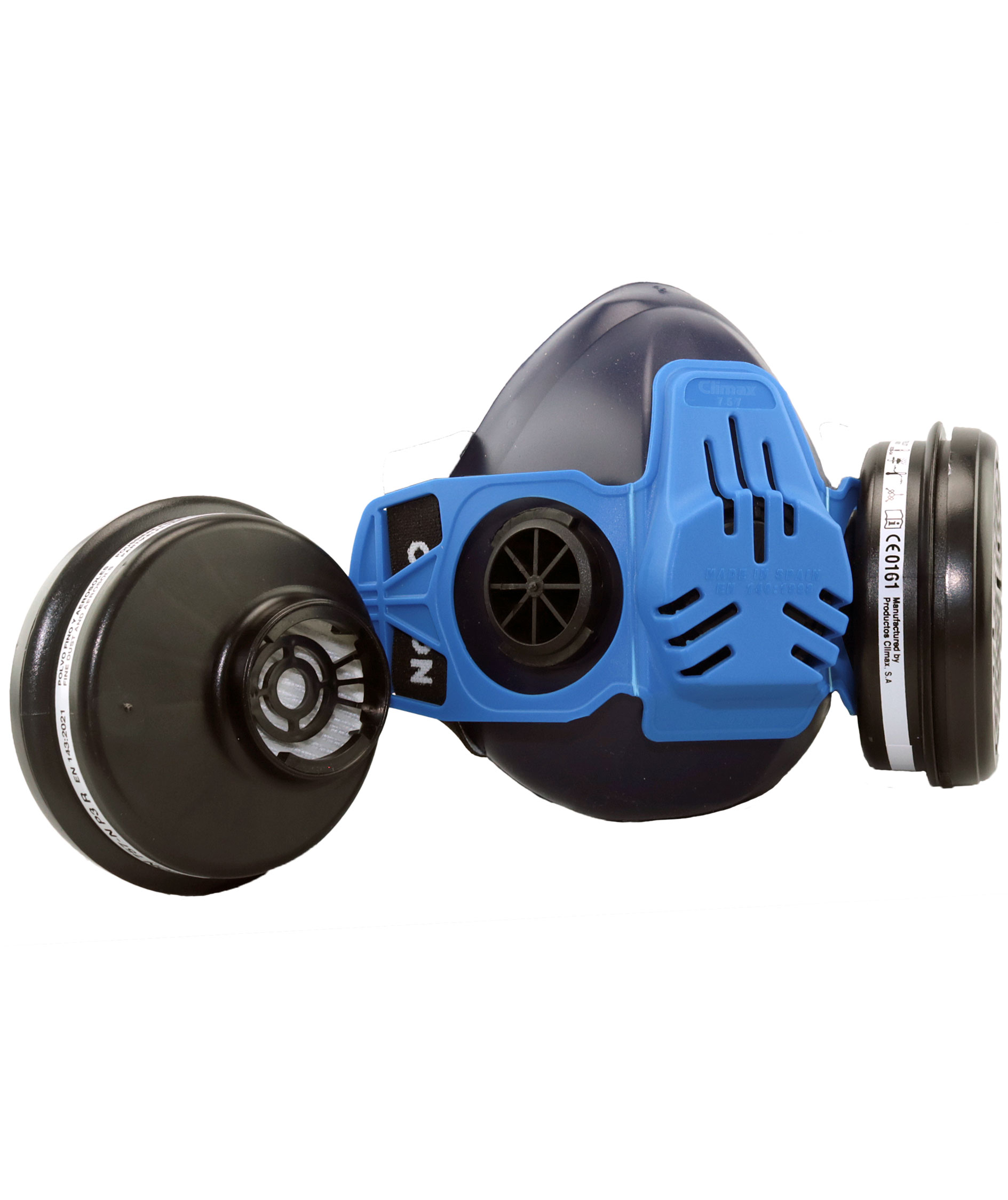 OX-ON halvmaskes&aelig;t construction comfort P3R, Bl&aring;, Bl&aring;, large image number 2