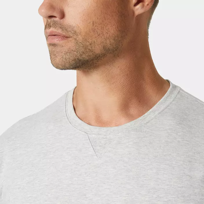 Helly Hansen Kensington långärmad T-shirt, Grey melange, large image number 4