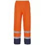 Portwest  rain trousers, Hi-vis Orange/Marine