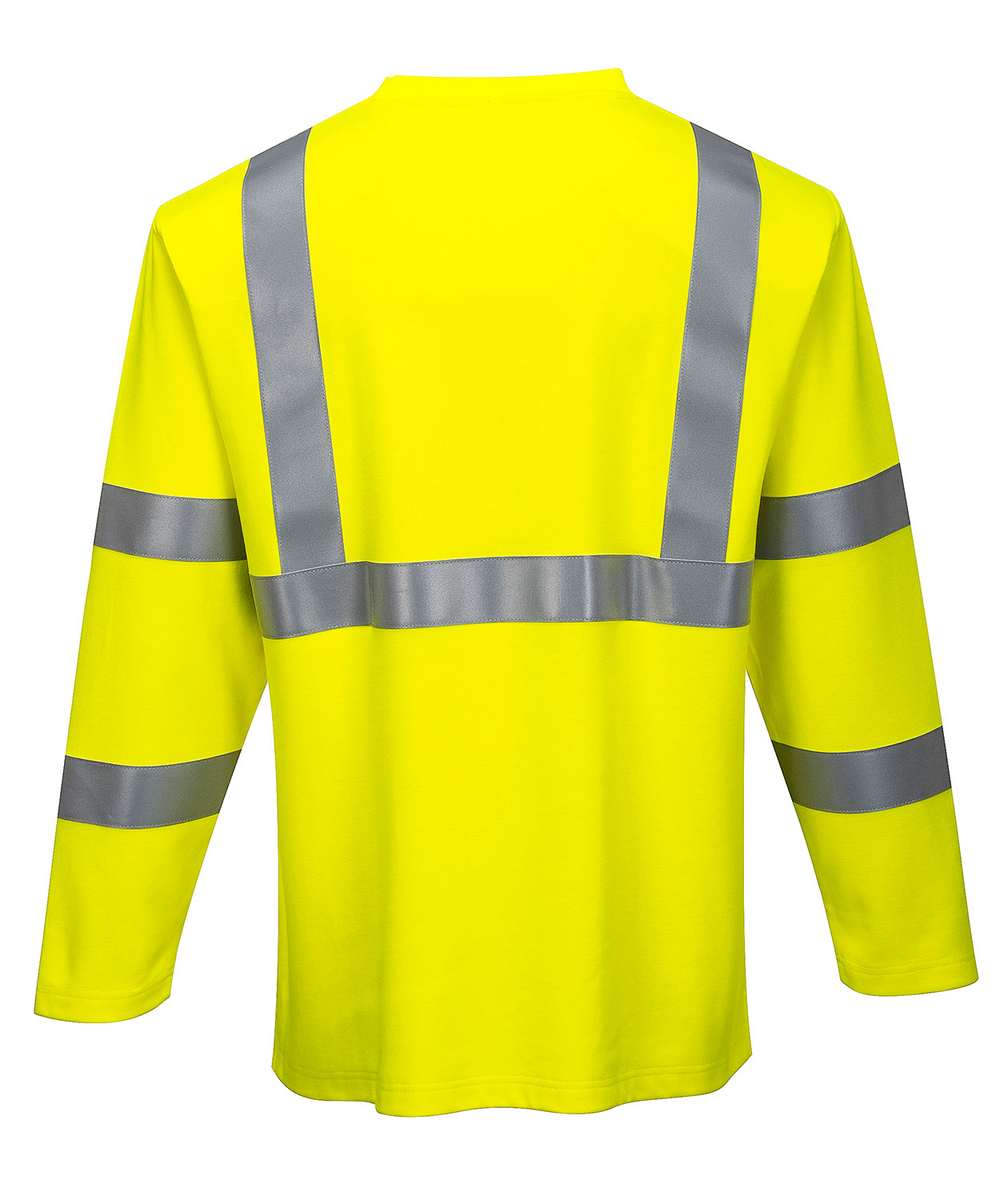 Portwest FR long-sleeved T-shirt, Hi-Vis Yellow
