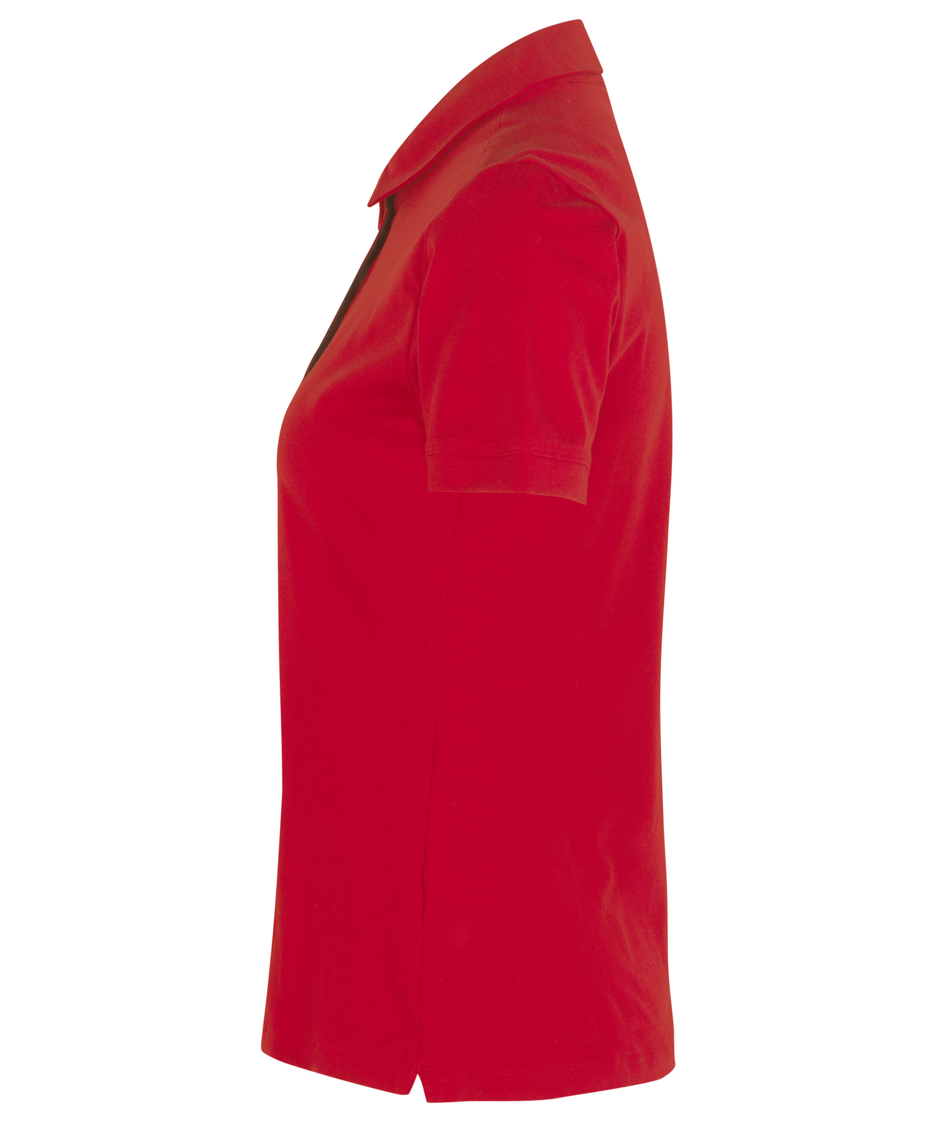 ID Damen Poloshirt, Rot, Rot, large image number 2