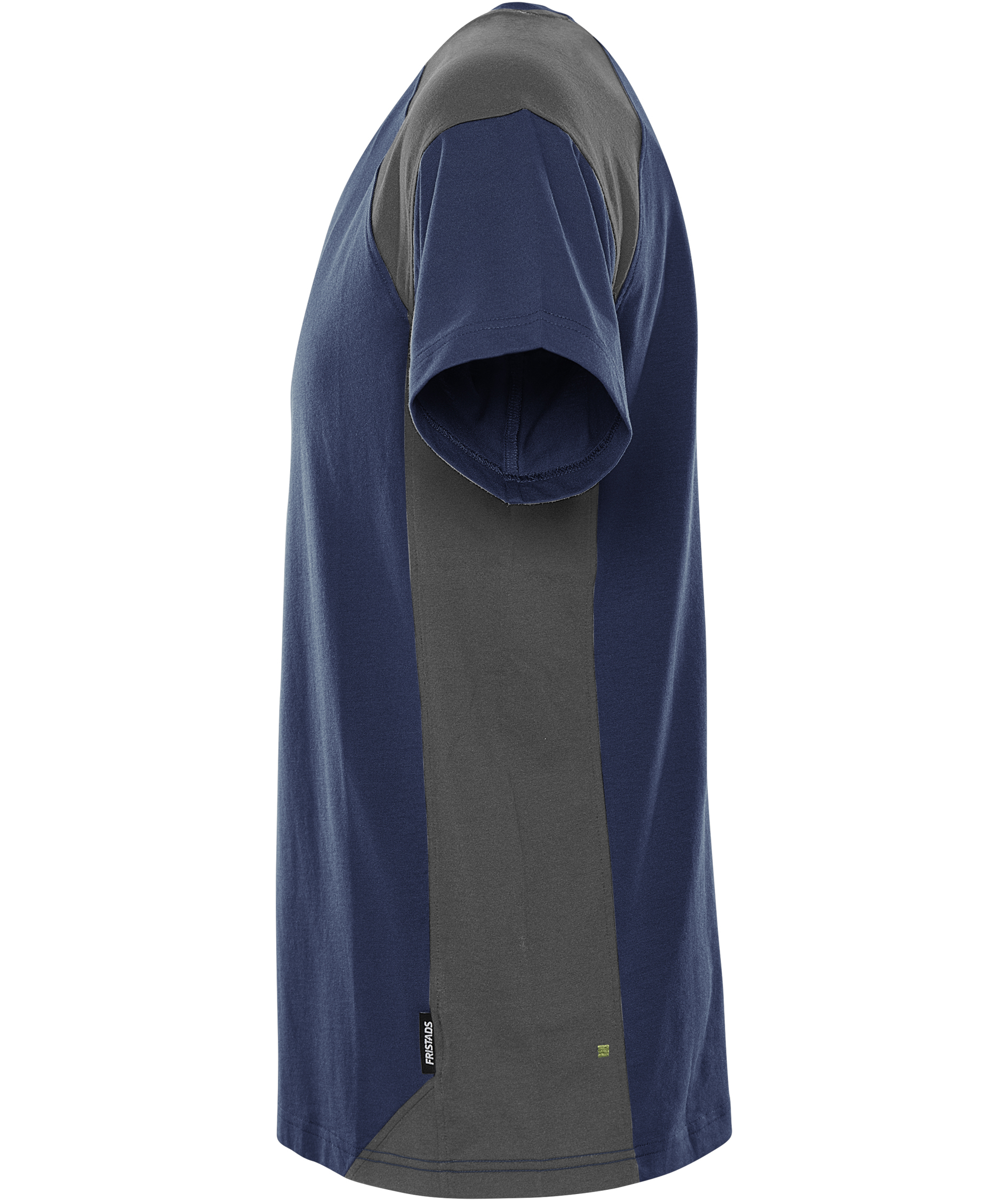 Fristads Heavy T-shirt 7046 GTM, Marine Blue/Grey, large image number 3