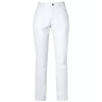 Smila Workwear Nova Slim women's trousers, White