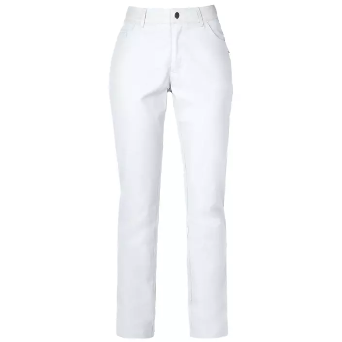 Smila Workwear Nova Slim Damen Hose, Weiß, large image number 0