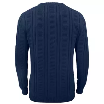 Cutter & Buck Elliot Bay stickad sweatshirt, Dark navy