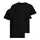 Jack & Jones JABASIC 2-pack short-sleeved underwear shirt, Black, Black, swatch