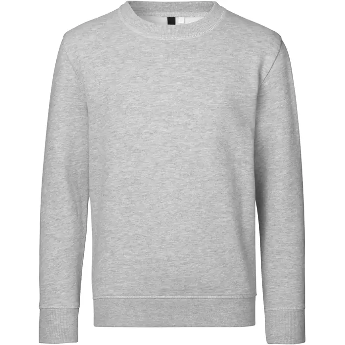 ID Core sweatshirt til børn, Grå Melange, large image number 0