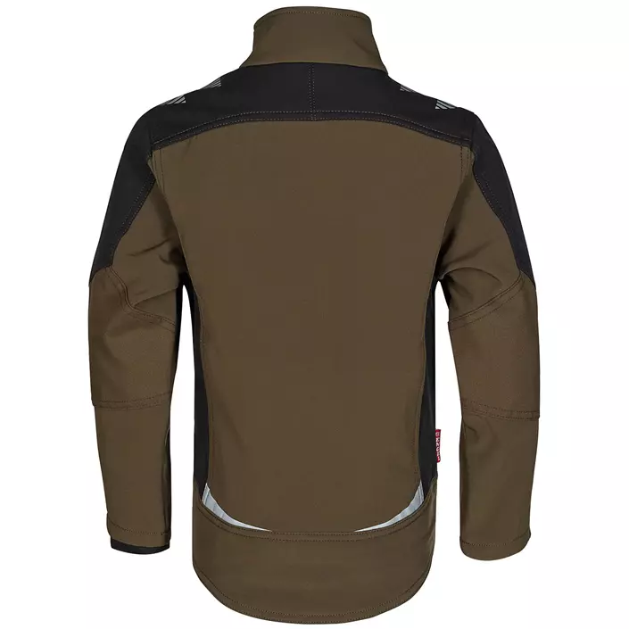 Engel Galaxy softshell jacket for kids, Forest Green/Black, large image number 1