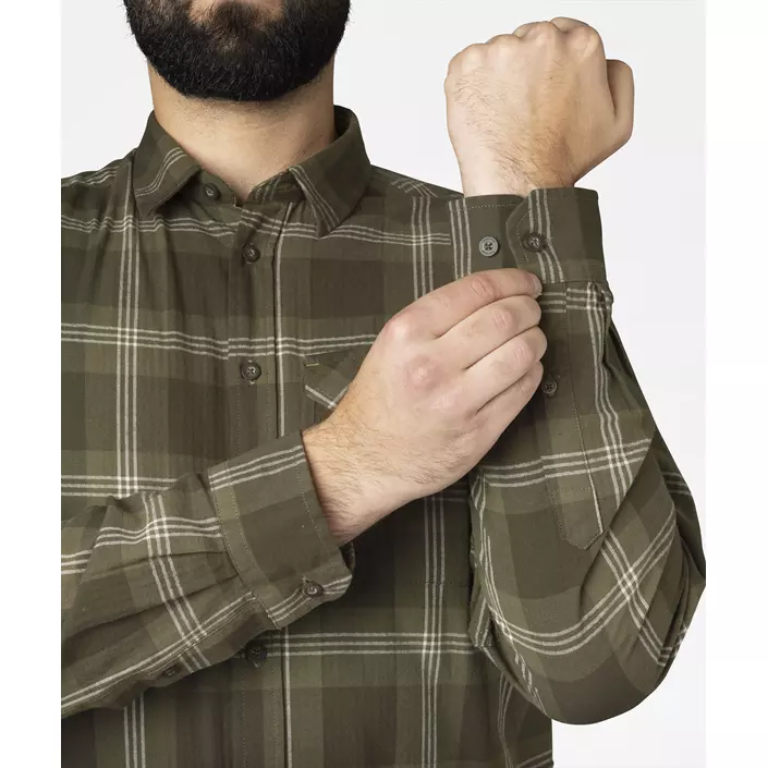 Seeland Highseat skogsarbetare skjorta, Pine green check, large image number 4
