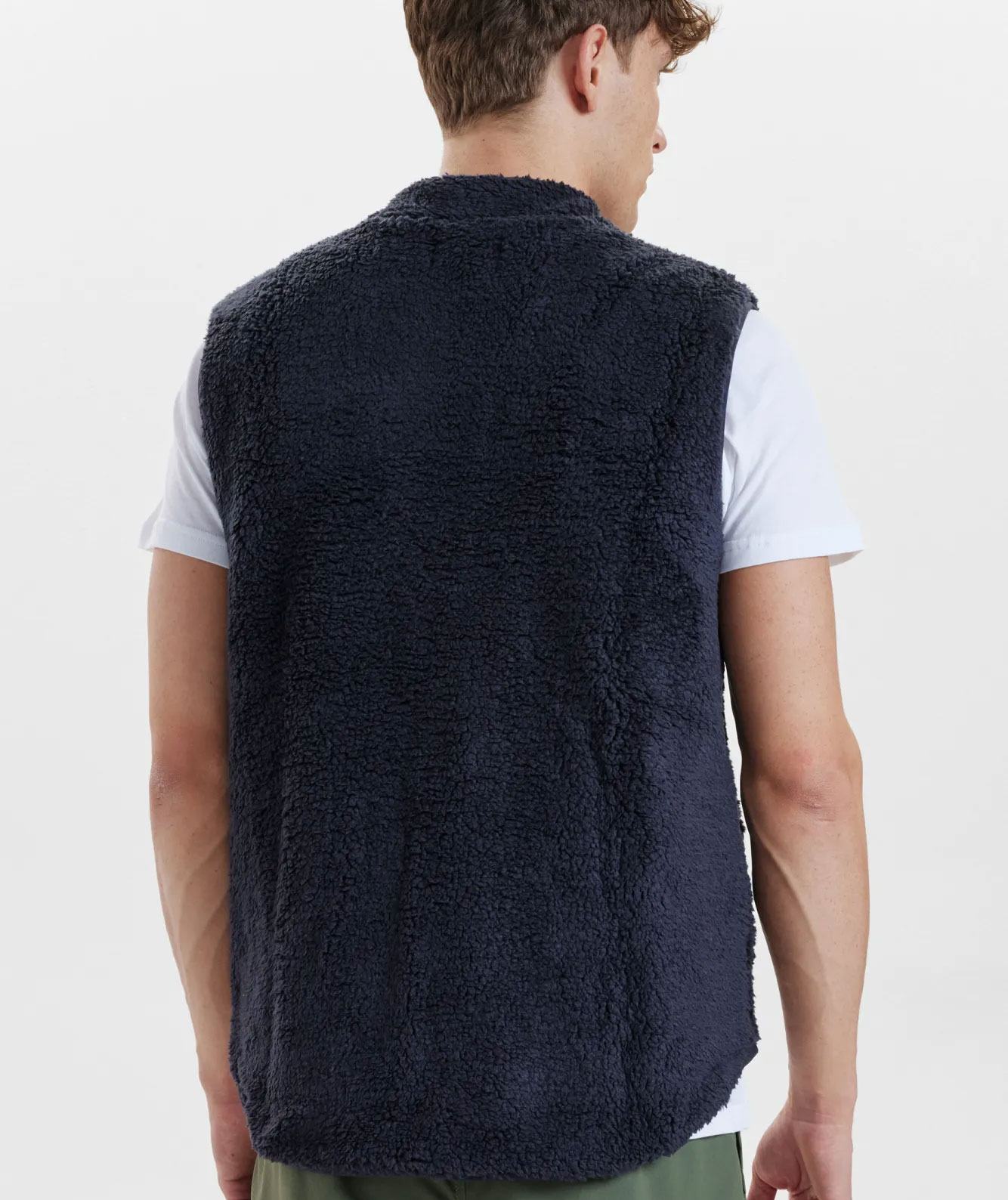Rester&ouml;ds fiberpelsvest, Navy, large image number 2