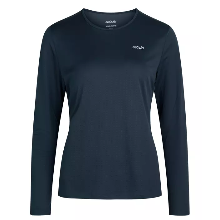 Zebdia women´s long-sleeved T-shirt, Navy, large image number 0