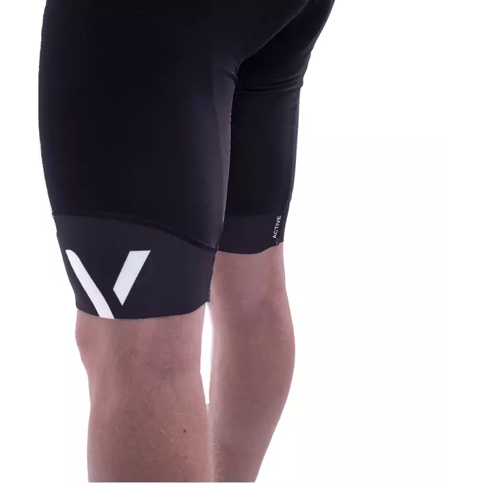 Vangàrd Active bib bike shorts, Black, large image number 8