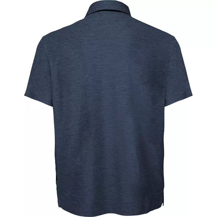 Pitch Stone polo T-skjorte, Navy melange, large image number 2