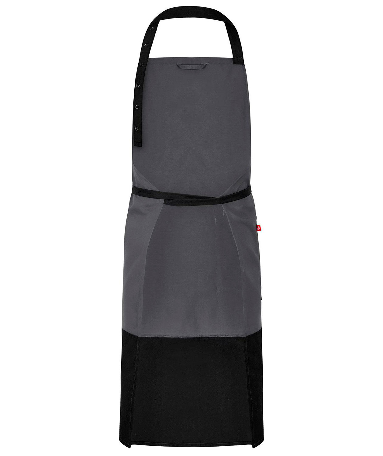 Segers 4069 bib apron, Grey