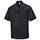 Portwest C734 short-sleeved chefs jacket, Black, Black, swatch