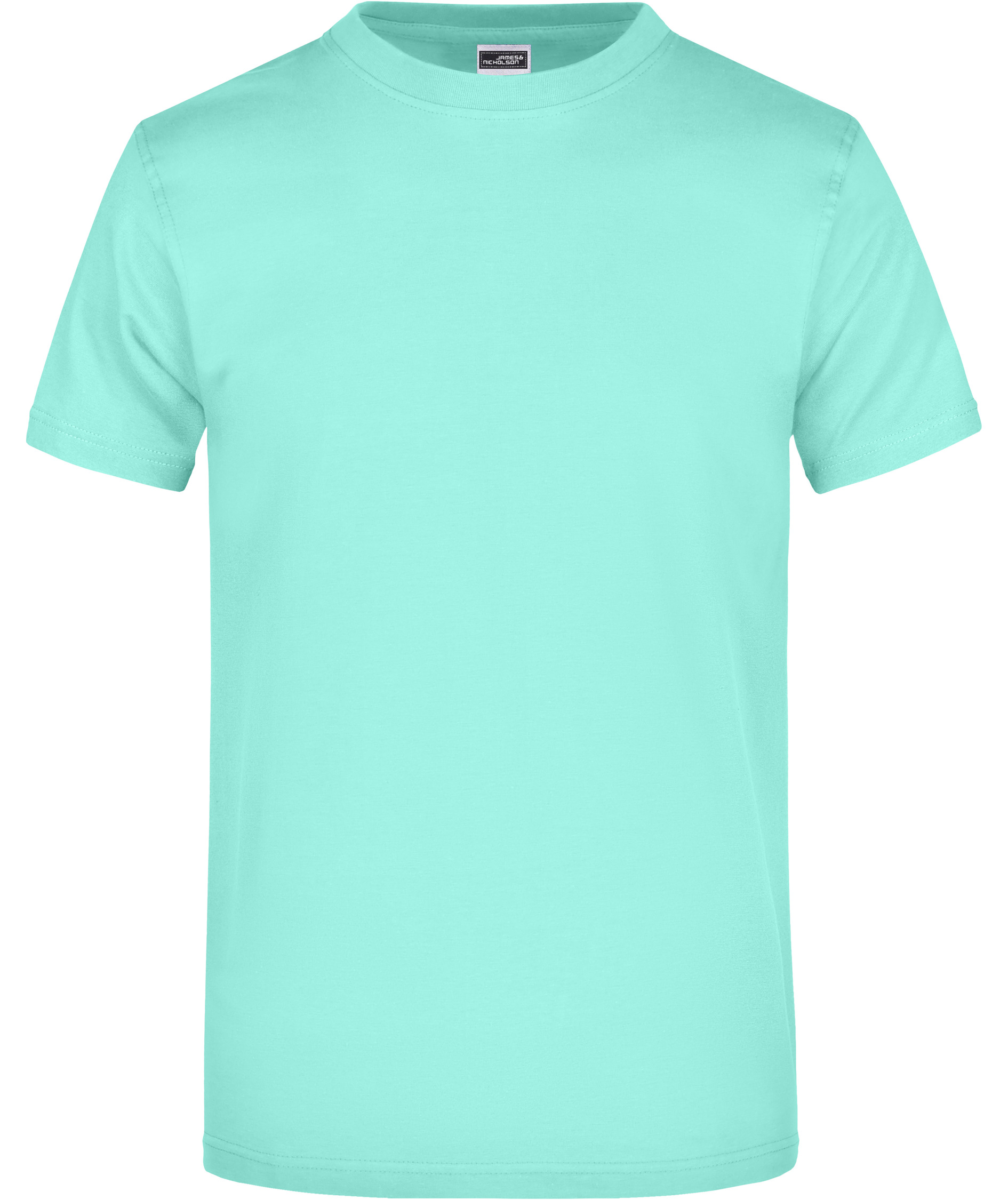 James & Nicholson T-shirt Round-T Heavy, Mint, large image number 0