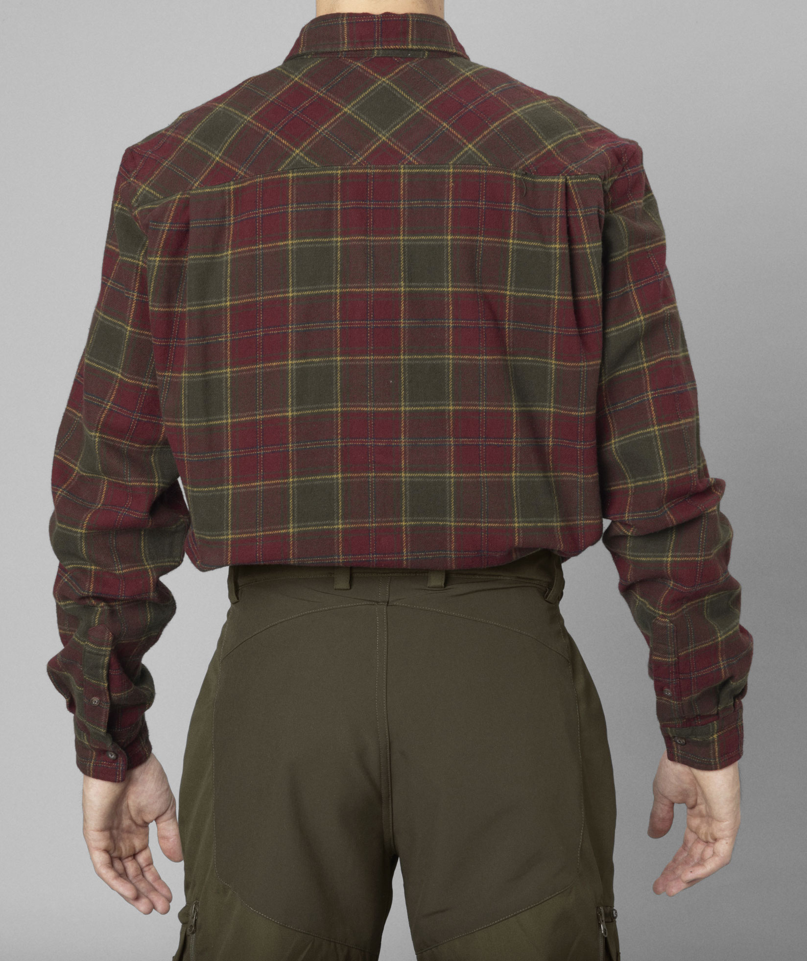 Seeland Glen skovmandsskjorte, Red Forest Check, large image number 3