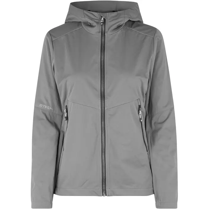 ID light-weight women's softshell jacket, Grey, large image number 0