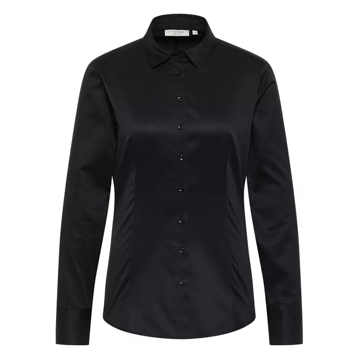 Eterna Cover Slim fit Damenhemd, Black, large image number 0