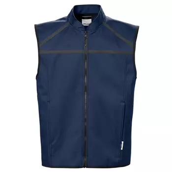 Fristads softshell vest 4559, Dark Marine Blue